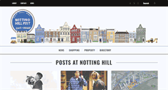 Desktop Screenshot of nottinghillpost.com